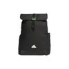 Полиуретановый рюкзак унисекс черный Adidas JF6588