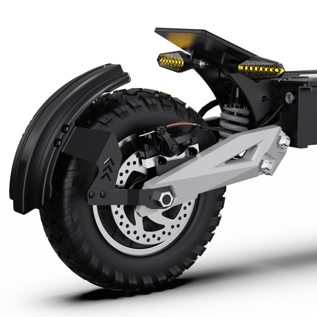 OOTD T10 Внедорожный Электросамокат Для Взрослых 900 Вт Мотор 48 В 13.5 А Батарея 11 Дюймовые Внедорожные Пневматические Шины Электросамокат Для Любой Местности