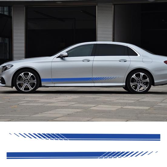 1 пара наклеек на боковую часть кузова автомобиля, ПВХ, водонепроницаемая, устойчивая к ультрафиолетовому излучению, самоклеящаяся, универсальная, для внедорожников, для украшения кузова автомобиля, наклейка, внешние аксессуары для автомобиля