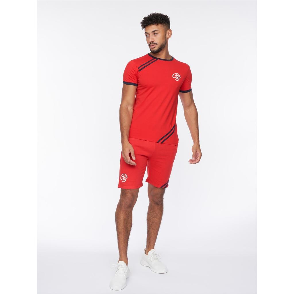 Crosshatch Мужской комплект футболки и шорт Hamlax