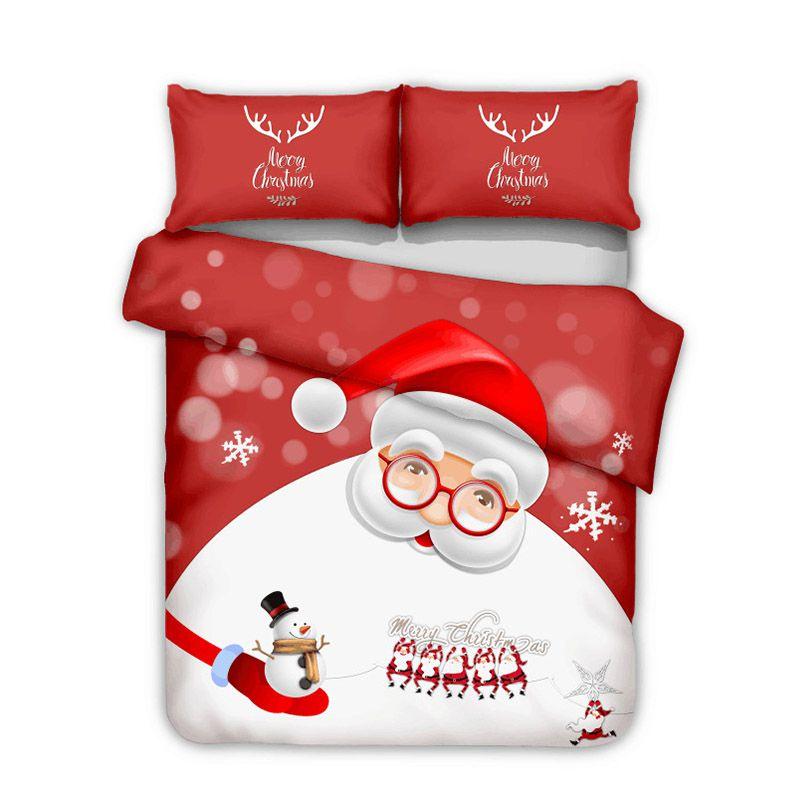High-quality Father Christmas Duvet Cover And Pillowcases For All Bed Sizes