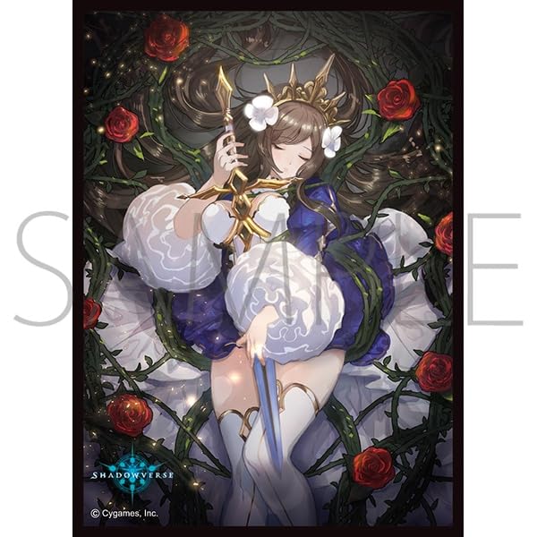Коллекция протекторов Chara Sleeve Матовая серия Shadowverse «Шипы Девы» (№ MT2003)