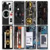 Retro Camera Circuit Board Music Tapes Phone Case For Oppo Realme 8i 8 9 7 6 5 Pro 9i 7i 5i 6i XT 5G Case Soft Cover Realme 8Pro