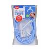 Daiya Laundry Drying Rope, Approx. 5m, with Hanger Stop, Prevents Clothes from Slipping Sideways, Blue, 057370