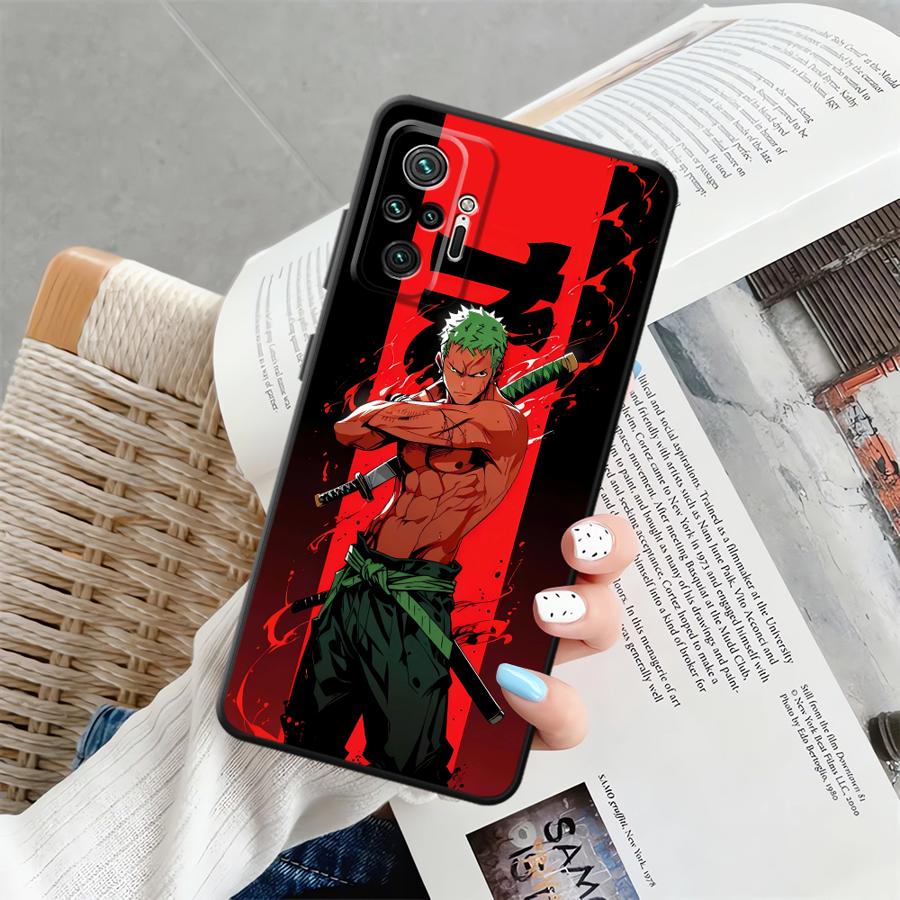 Чехол для Xiaomi Redmi Note 10 9 8 Pro 12S 11 13 12 Pro Plus 10S 9s 11S Funda Чехол для телефона One Piece Луффи