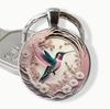 Брелок-подвеска Badge Time Gemstone Cross Border Accessories Metal Keychain