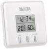 Tanita Digital Type with Thermo-Hygrometer, Tabletop/Hanging Magnet, White, TT-550-WH