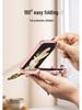 Защитный чехол Samsung Flip4, совместимый с трансграничным использованием, матовый, жесткий, с кольцом-застежкой Z