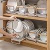 Kitchen Dish Storage Rack Cabinet Organizer Portable Dishes Drying Rack Plate Bowl Drying Rack Desktop Dish Holder Kitchen Supply