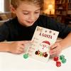 Рождественская игра-головоломка «Брось Санту» Игра для рождественских семейных посиделок Пазл из частей Санты Бросает кости