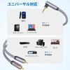 RCA Conversion Audio SOUNDFAM 90 Degree to 2RCA Audio Stereo Mini Plug Conversion 2RCA Conversion Adapter Stereo Audio Cable for Smart Home HDTV Gray