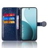 Flip Case for Oppo Reno 14 F / 14 FS, Wallet Rhombus, Blue