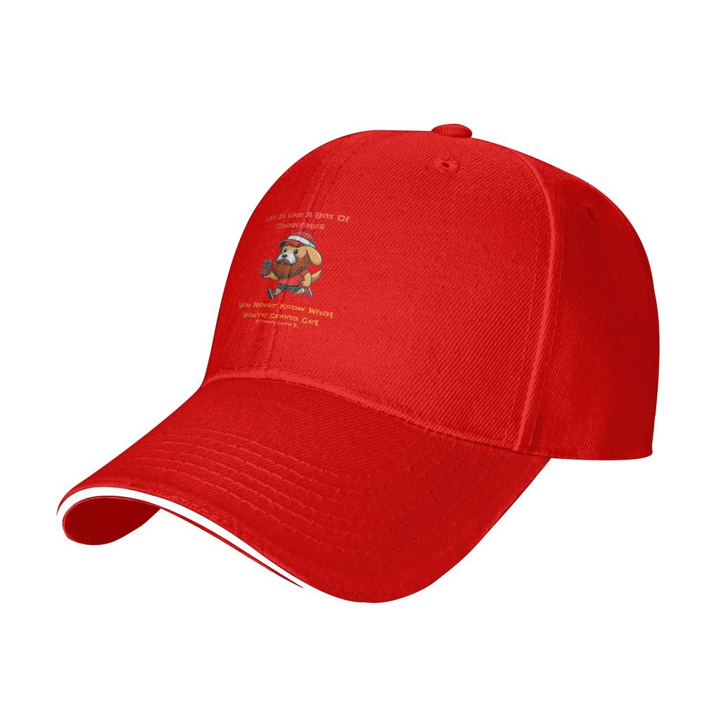 Fashion ForestGump Dog  Curved Brim Baseball Cap Commuting Versatile Luxury Hat