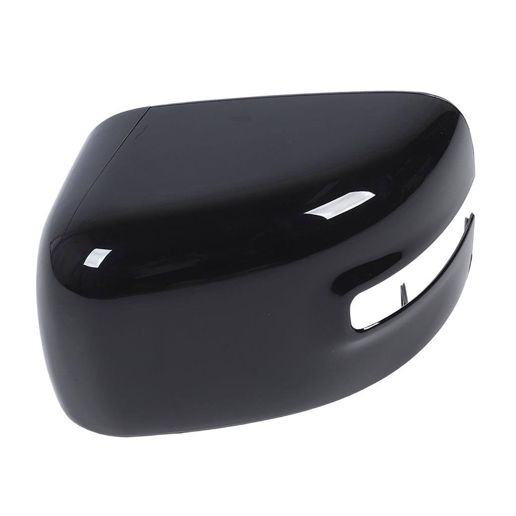 Side Mirror Cap Cover Black UV Protection Scratch Resistant Side Rearview Wing Mirror Cap for