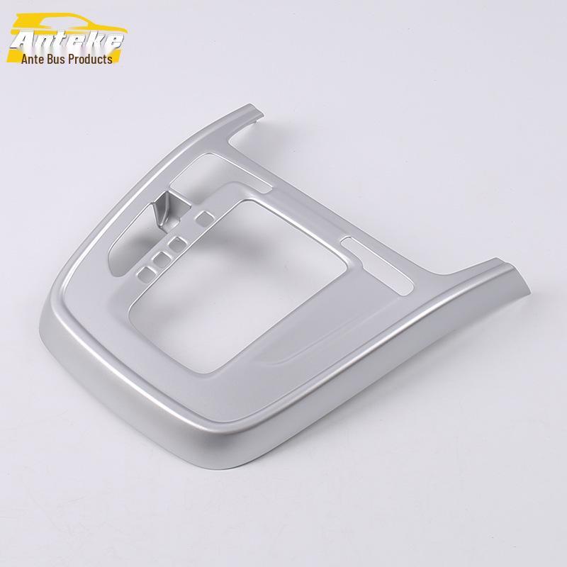 Ankai GM6 Gear Shift Trim Panel & Electroplated Center Console Gear Position Cup Holder Sequin Sticker for 19 Models