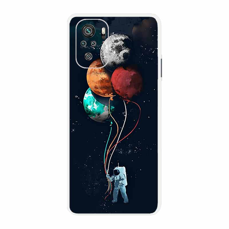 Для Xiaomi Poco M5 Прозрачный чехол Модный Расписной Силиконовый Мягкий Задний чехол Для Xiaomi Poco M5 Прозрачный чехол для телефона POCO M 5 Coque