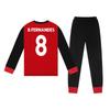 Manchester United FC Boys Bruno Fernandes 8 Long Pyjama Set