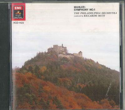 CD RICCARDO MUTI Малер Симфония №1 HCD1123 EMI Japan Classical Б/у