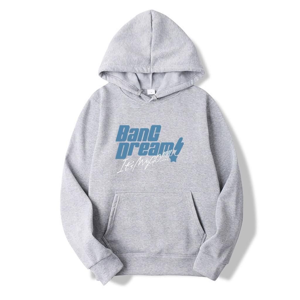 Логотип косплея BanG Dream Its MyGO для мужчин и женщин, худи BanG Dream, винтажные худи, одежда с принтом из чистого хлопка
