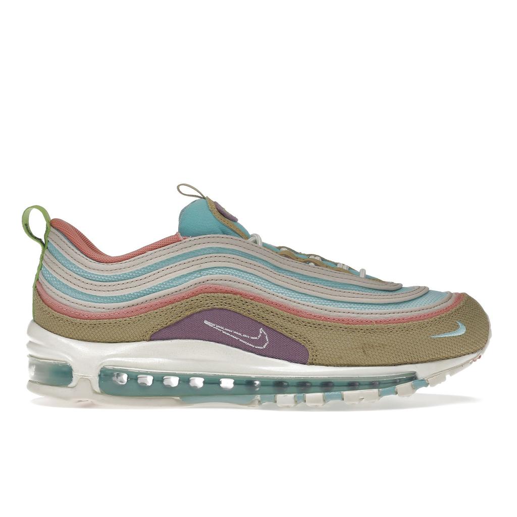 Nike Air Max 97 SE Sun Club - Мужские кроссовки Copa Wheat Grass Multi-Color Sail Madder-Root DM8588-400