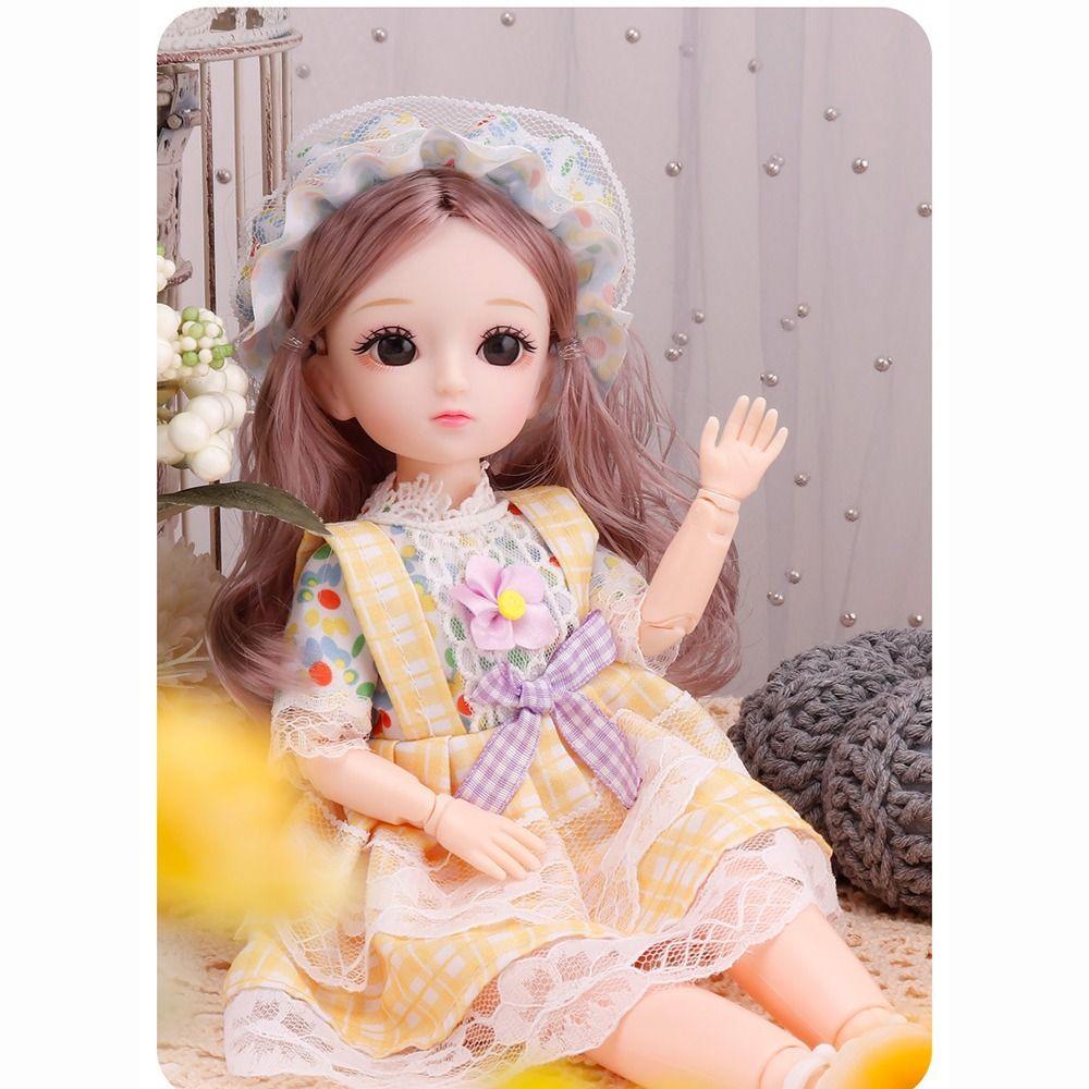 23 подвижных шарнирных куклы 30 см 23 подвижных шарнирных куклы с одеждой платьем DIY игрушечные куклы для девочек