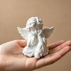 3D-печатная статуэтка маленького ангела, украшение в богемном стиле для дома, спальни, рабочего стола, вечеринки, украшение стола