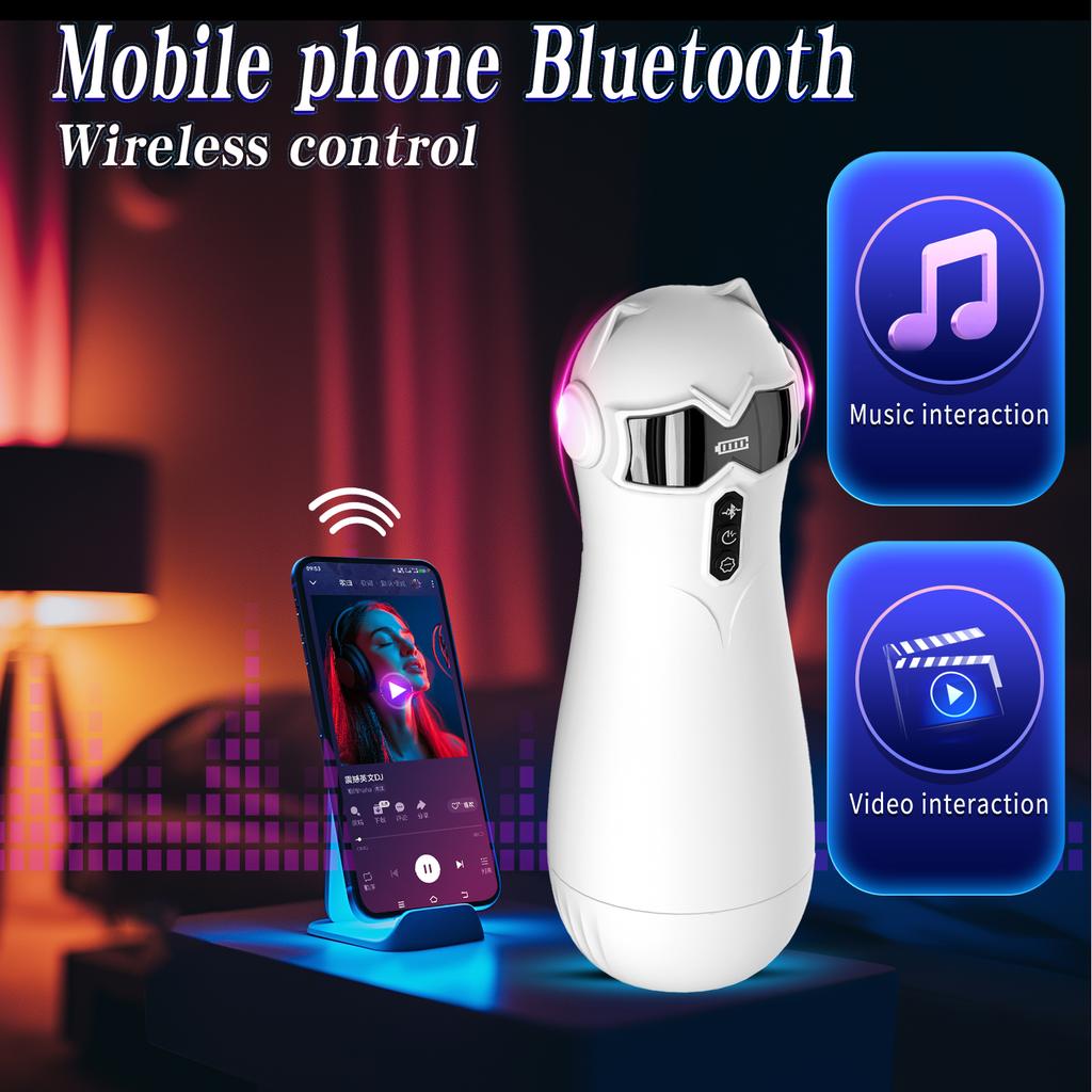 Automatic Sucking Male Vibration Masturbator Blowjob Machine Heating Masturbation Cup Vaginal Sex Toys for Men Adult Goods