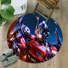 1pc Transformers2 Print Round Carpet Chair Round Carpet Suitable for Bedroom Living Room Home Decorative Carpet