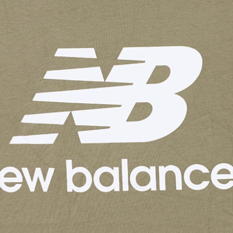 New Balance Футболка с логотипом Essentials Stack