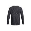 Under Armour Fitted Long Sleeve Crew Neck T-Shirt Men Tops Dark-Gray 1359873-012