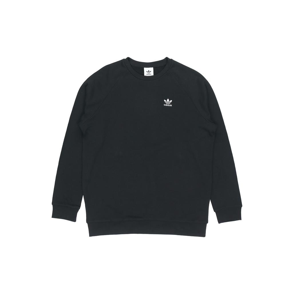 Adidas Originals Essential Crew Sweatshirt Men Tops Black DV1600