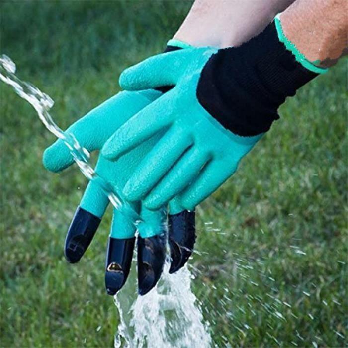 1 paire Gants De Jardin Pour Creuser Et Planter Des Griffes En Plastique ABS Jardinage Gants
