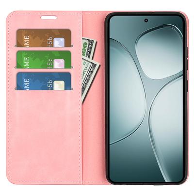 Чехол-кошелек из кожи с покрытием Soft-Touch для Xiaomi 14T