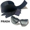 Б/у солнцезащитные очки PRADA SPR14G в серой оправе, которые носил GACKT