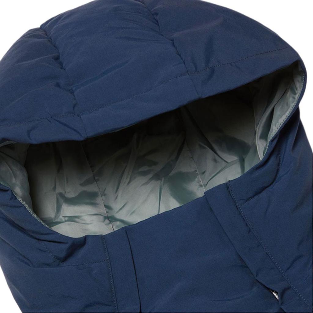 Vans FW2 In Transit Series Hooded Warm Long Sleeve Down Jacket Unisex Jacket Blue VN000M8XLKZ