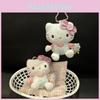 Anniversary 50th Hellokitty Plush Keychain Love Lock Catch Bag Gift Decoration
