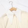 Insert Casual Shawl Collar Elegant Sweet False Collar Half Shirt for Lady Delicate Pointed Collar Casual Insert