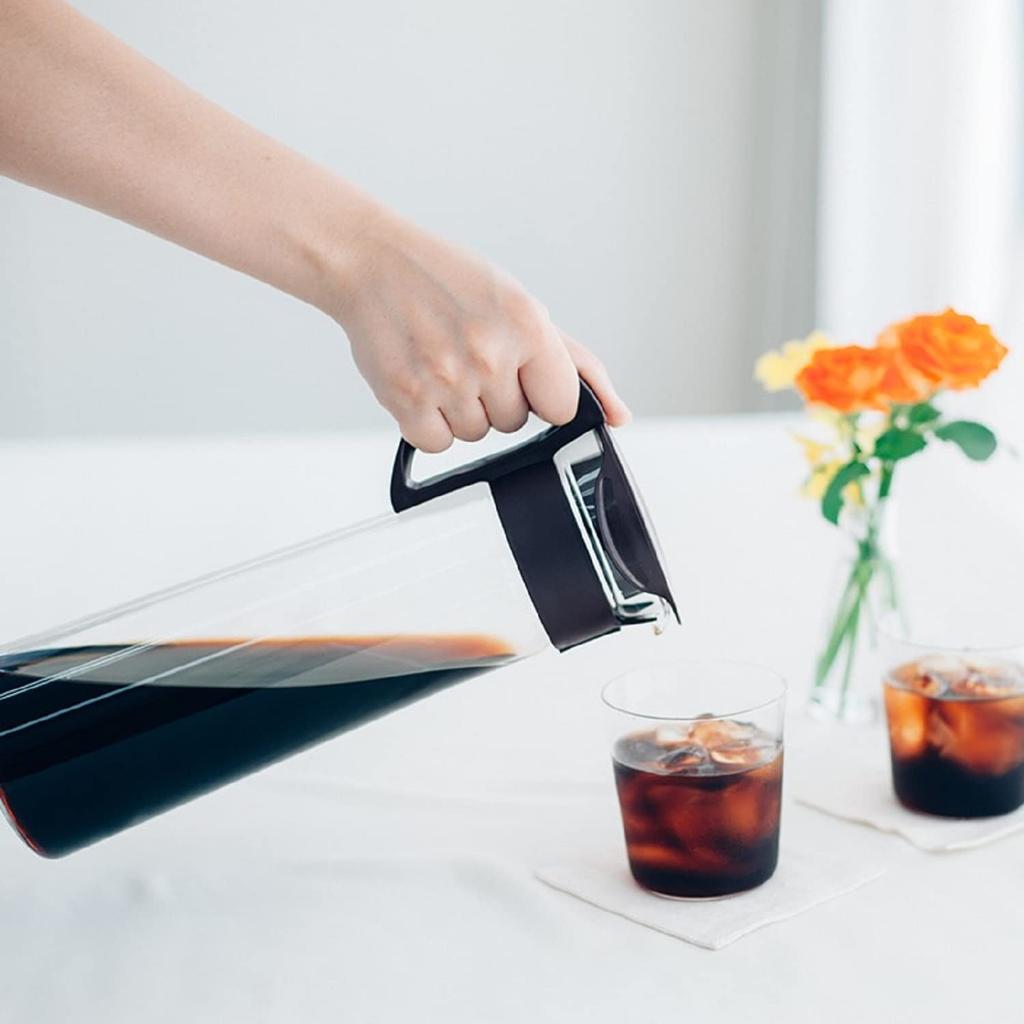 Кофейник для колд брю HARIO, Черный, 1000 мл, Сделано в Японии, MCPN-14-B