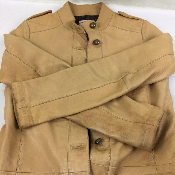 BACCA × Harris Tweed Дубленка на подкладке из Harris Tweed Размер 38 Бежевый Tomorrowland(ИСПОЛЬЗОВАЛ)