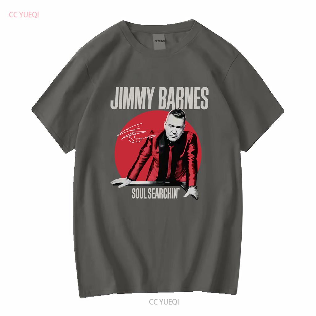 Retro Soul Searchin Funny Jimmy Barnes T Shirt Classic Black S 5XL LE374 long or short sleeves vintage Washed Breathable