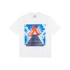 Palace Футболка Tri-Ternity Белые топы унисекс P16TS134