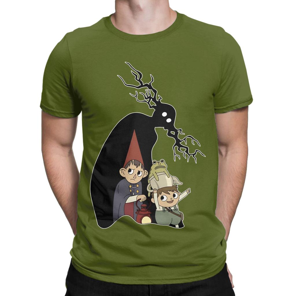 oOver The Garden Wall painting Graphic 100 Cotton TShirt oOver the Garden Wall Tees Tops For Unisex