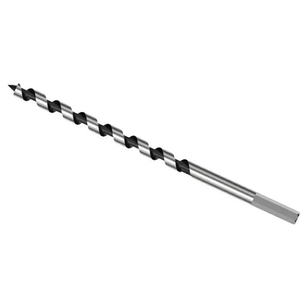 10x300mm Deep Hole Extended Auger Drill Bit Woodworking Hex Shank Bit for Electric Drill/Bench Drill