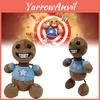 Мягкая игрушка Kick The Buddy, Кристально-мягкий мех, Коричневый, Высота 30 см, Наполнитель из ПП хлопка