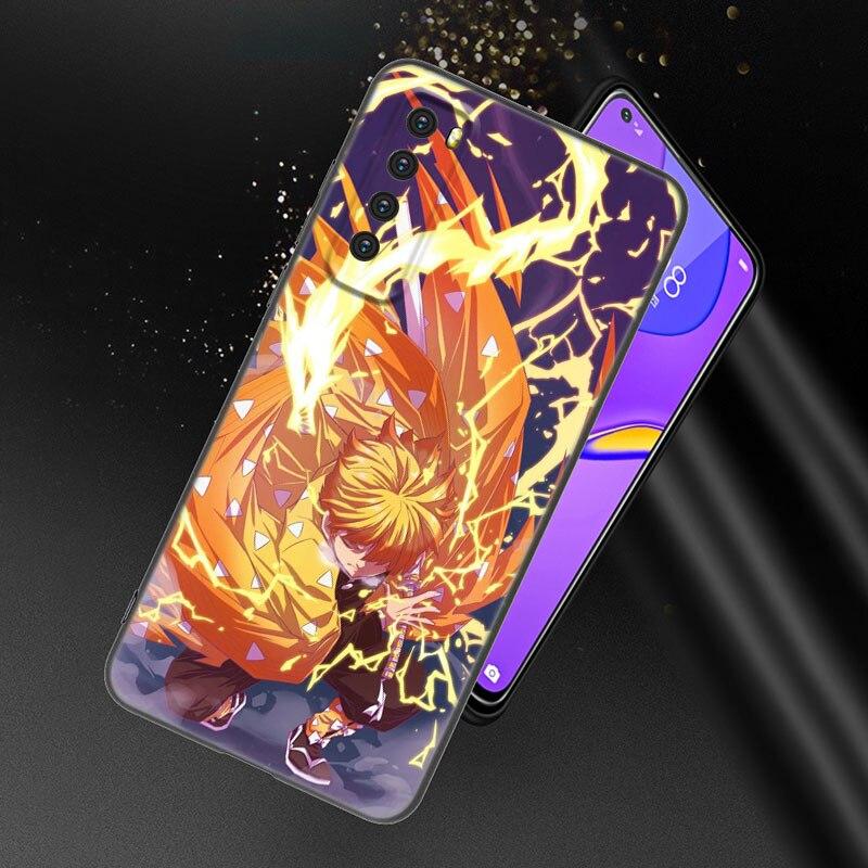 Чехол для телефона с изображением аниме «Убийца демонов» для Huawei Honor 60 50 SE 30S Mate 30 20 10 Lite 40 Nova 9 8 Pro Y60 8i 7i 7SE 5T Премиум-чехол