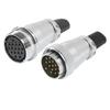 ZHQCN WS40 Водонепроницаемый M40 5 9 15 16 26 31-контактный Авиационный Разъем Сигнала Автомобильный Электрический Адаптер Питания Винтовое Соединение Штекерный Разъем