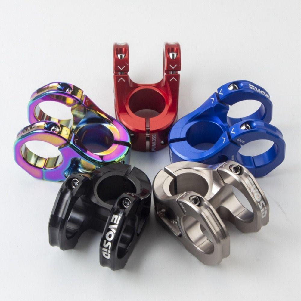 CNC Anodizing MTB Stem Riser Adjustable Mountain Bicycle Stem Bicycle Handlebar Stem Cycling