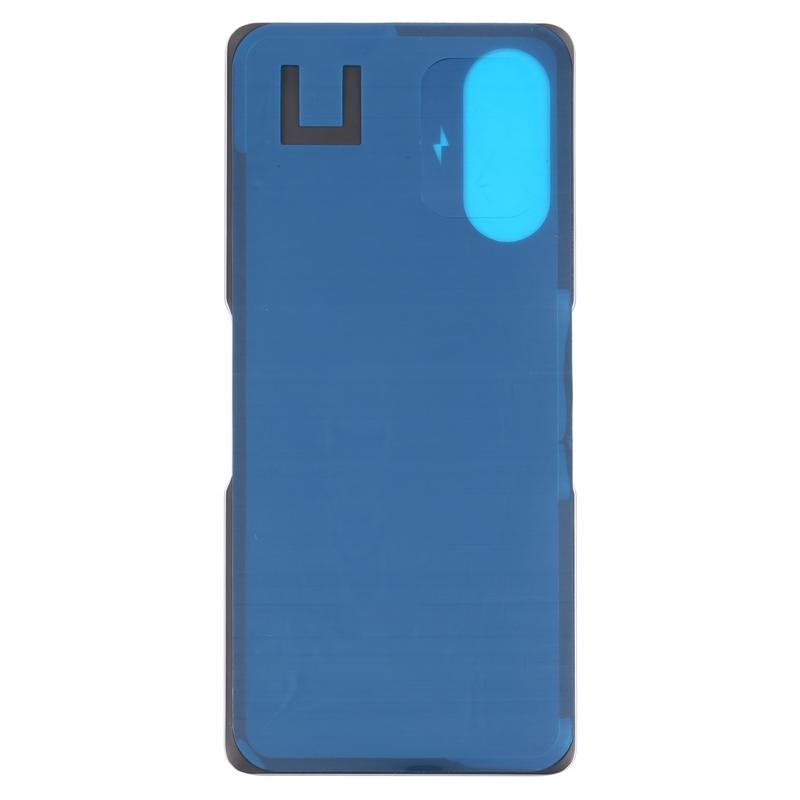 Стеклянная задняя крышка аккумулятора для игр Xiaomi Redmi K40(черный)