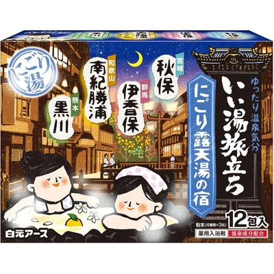 Iiyu Tabitachi Hakugen Earth Iiyu Tabitachi Nikori Bath Inn на открытом воздухе, 12 упаковок