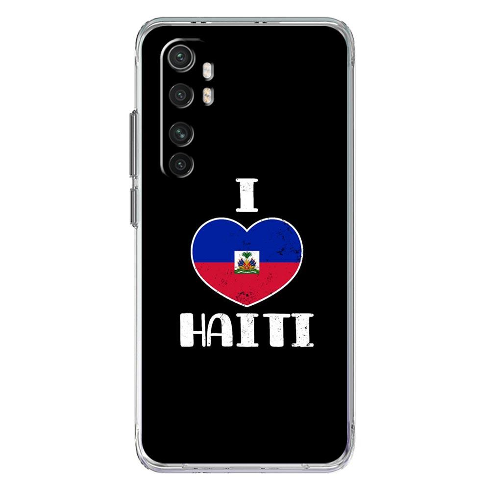 shipping Haiti Flag Phone Case For Xiaomi Poco X5 NFC X3 F5 F4 F3 M3 14 13T 12T 12 13 Lite 11 Ultra Mi 10T 5G 11X Pro Cover